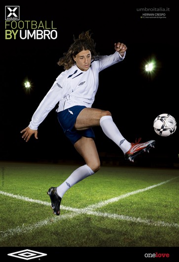 Umbro. Crespo. Commercial shooting